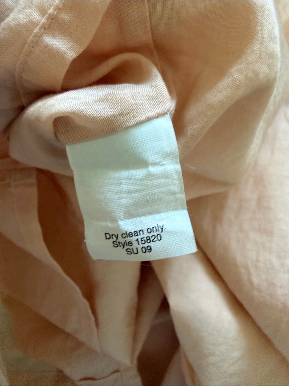 J. Crew Peach Sleeveless Top with Ruffled Appliqué Detail - Picture 3 of 3